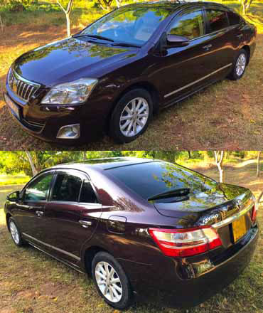 Toyota Premio car hire Sri Lanka with driver