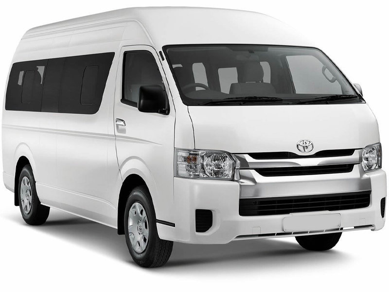 kdh highroof van for 5 or 6 people with tours