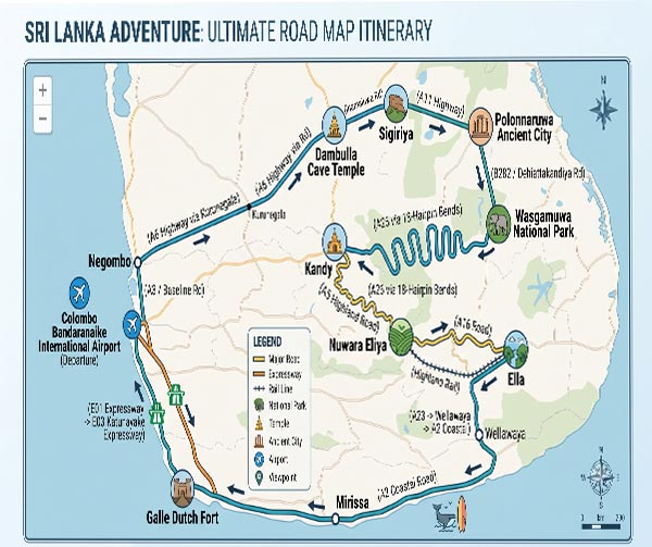 sri lanka 10 day tour itinerary