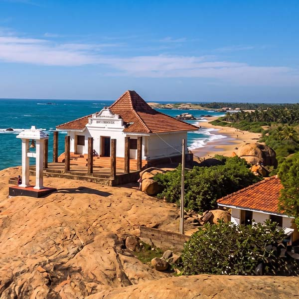 Kirinda Temple and Beautiful Beach