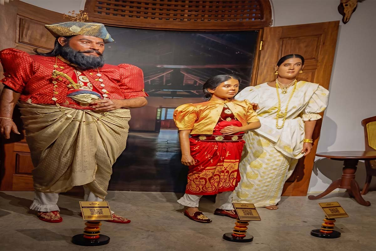 Kandy Wax Museum Walawuwa historic facade at Ehelepola Walawuwa